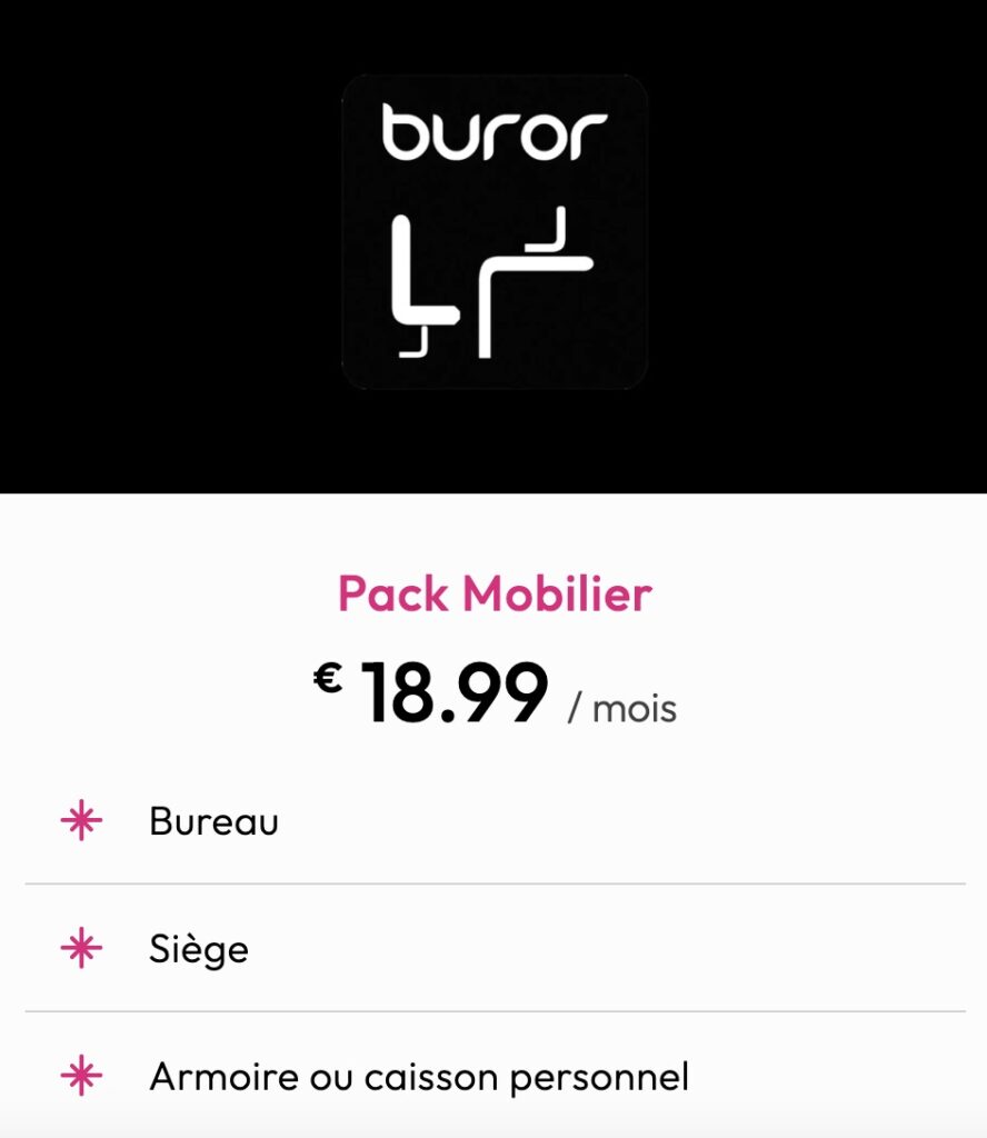 pack de leasing buror