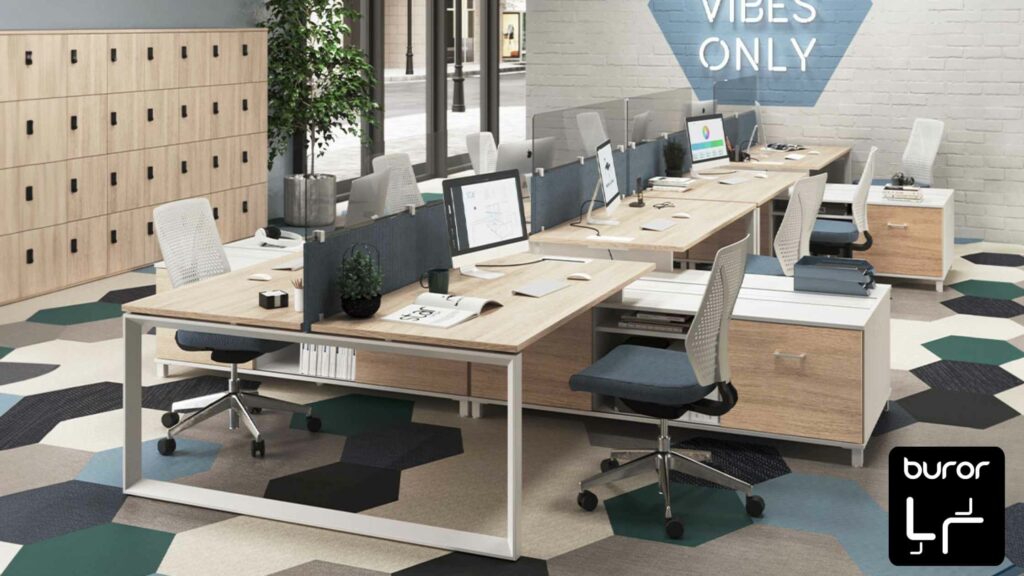 Le mobilier modulable : une solution flexible pour les entreprises 3 espace de travail avec mobilier modulable