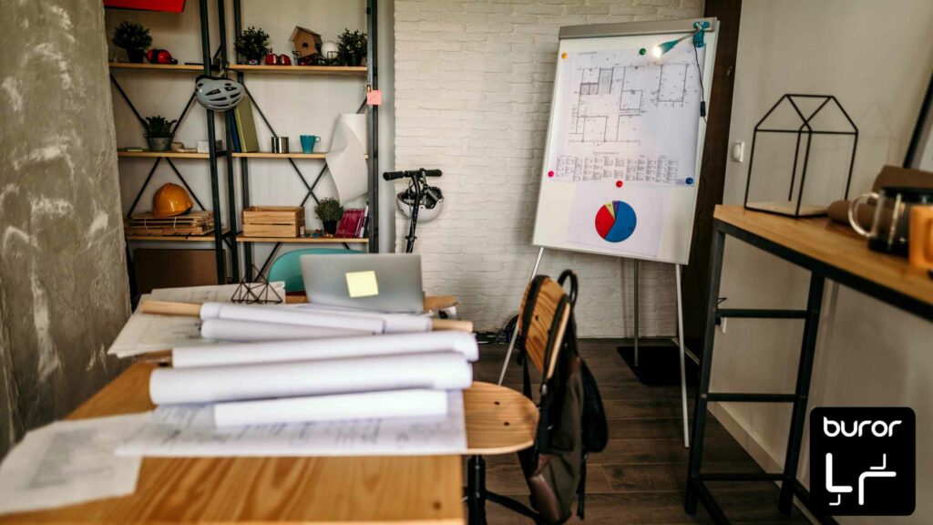 Comment optimiser un petit espace de bureau ? 2 petit bureau d'architecte