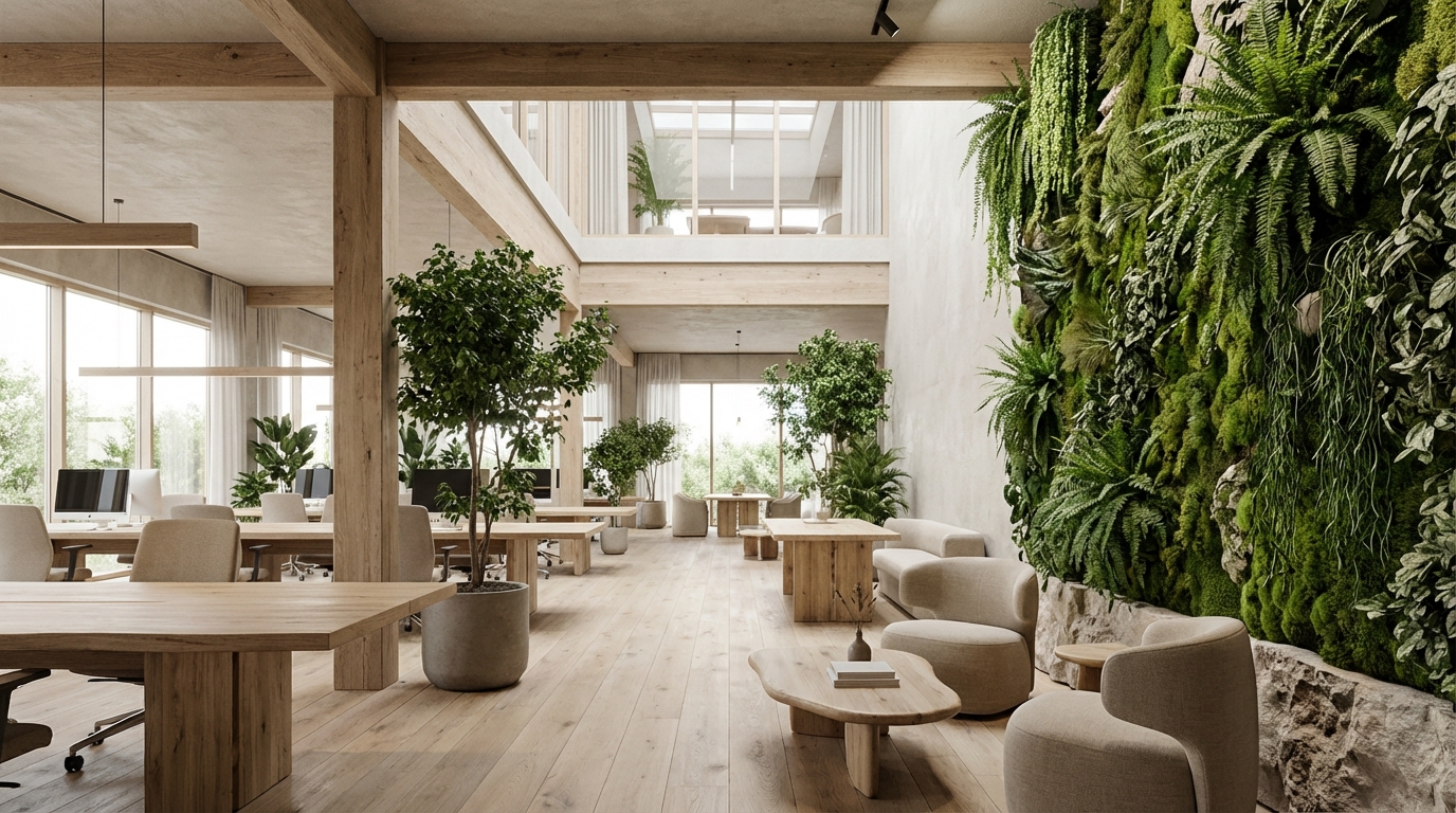 Mobilier de bureau durable : tendances 2026 et aménagement 2 aménagement de bureaux avec mobiliers durables