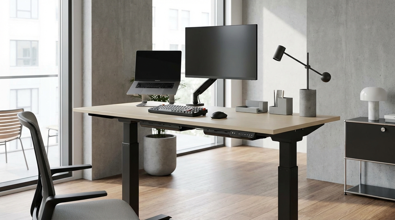 Mobilier de bureau durable : tendances 2026 et aménagement 1 bureau en matériaux durables