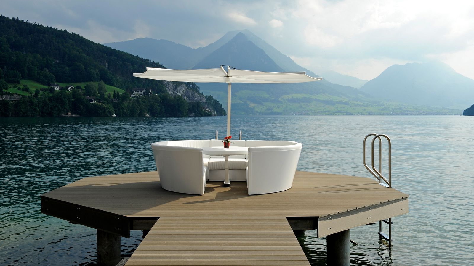 Table ronde Extremis Kosmos – mobilier design convivial pour espaces professionnels – Buror Belgique